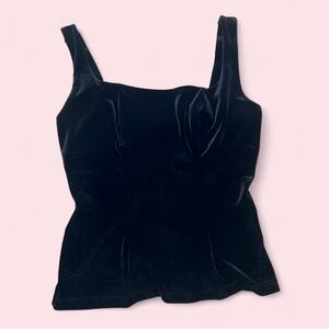 🖤White House Black Market Velvet Cami Tank Top | Size M | NWT